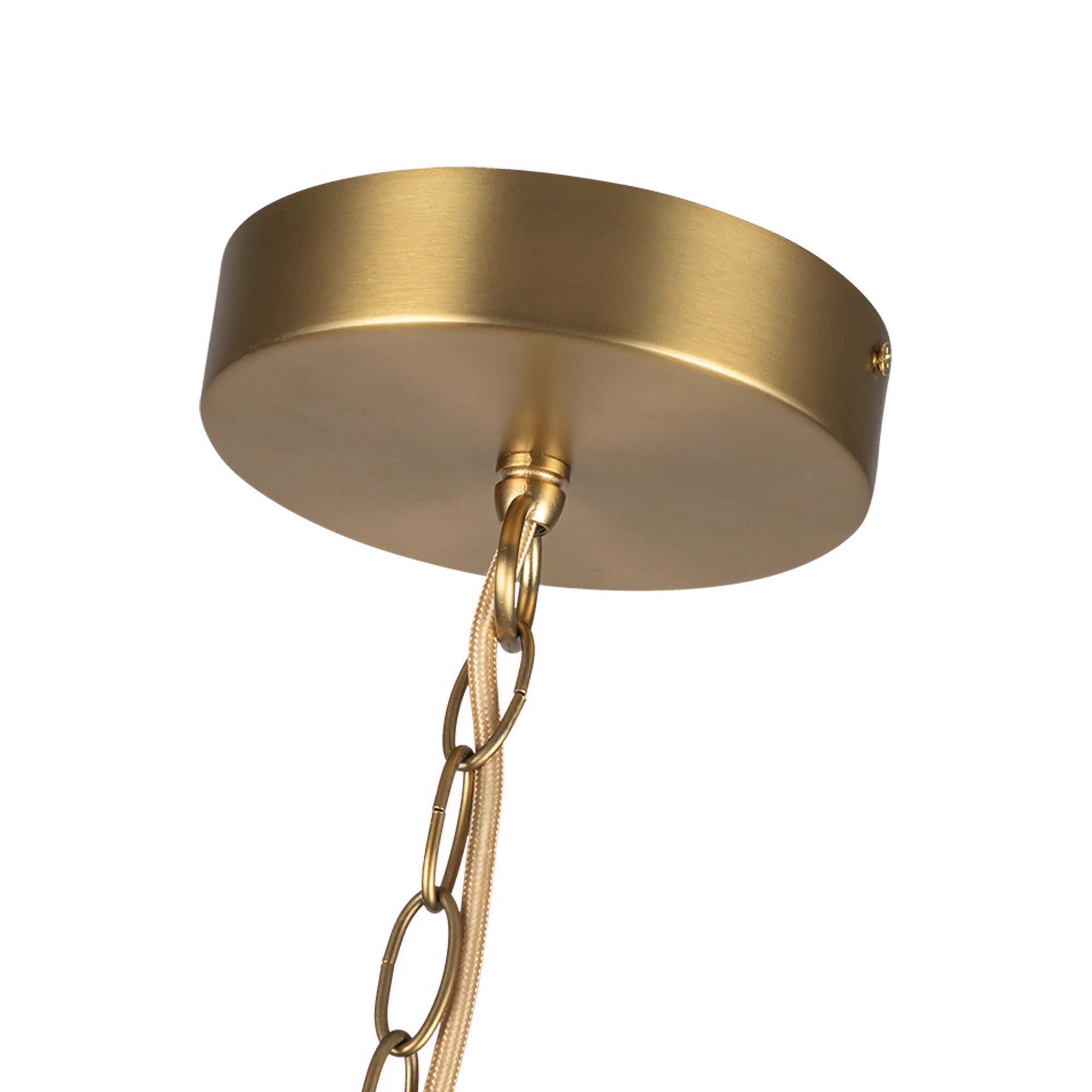 Cleo 16-in Steel Chandelier
