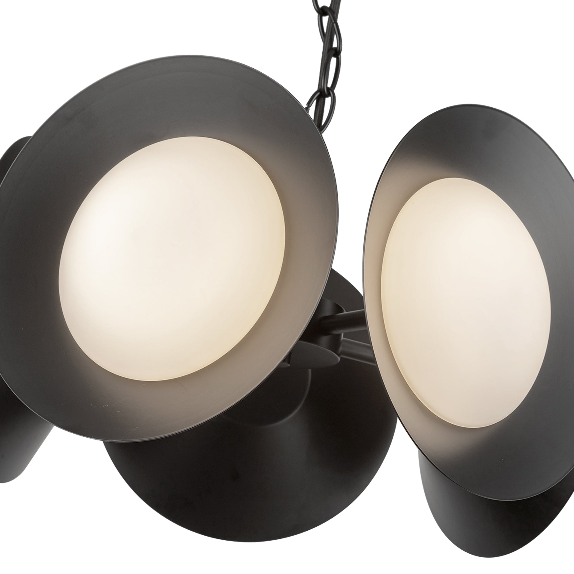 Cleo 16-in Steel Chandelier