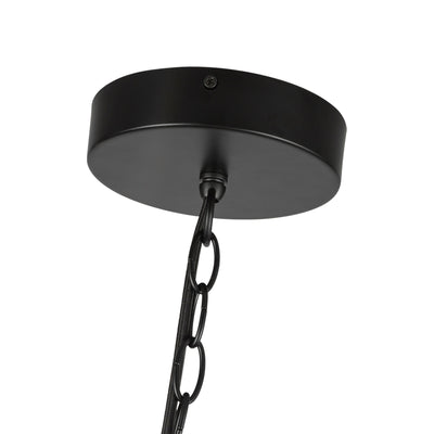 Cleo 16-in Steel Chandelier