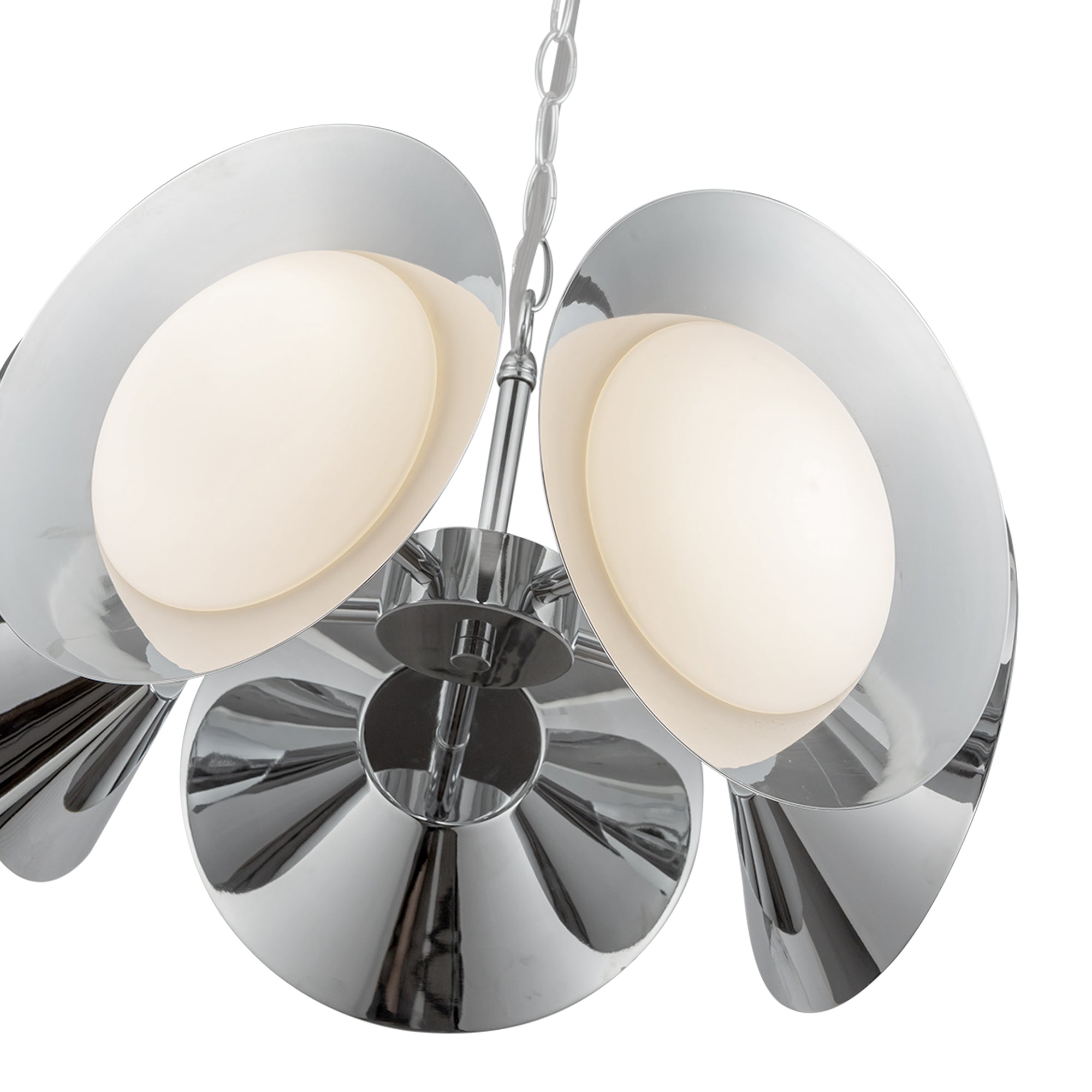 Cleo 16-in Steel Chandelier