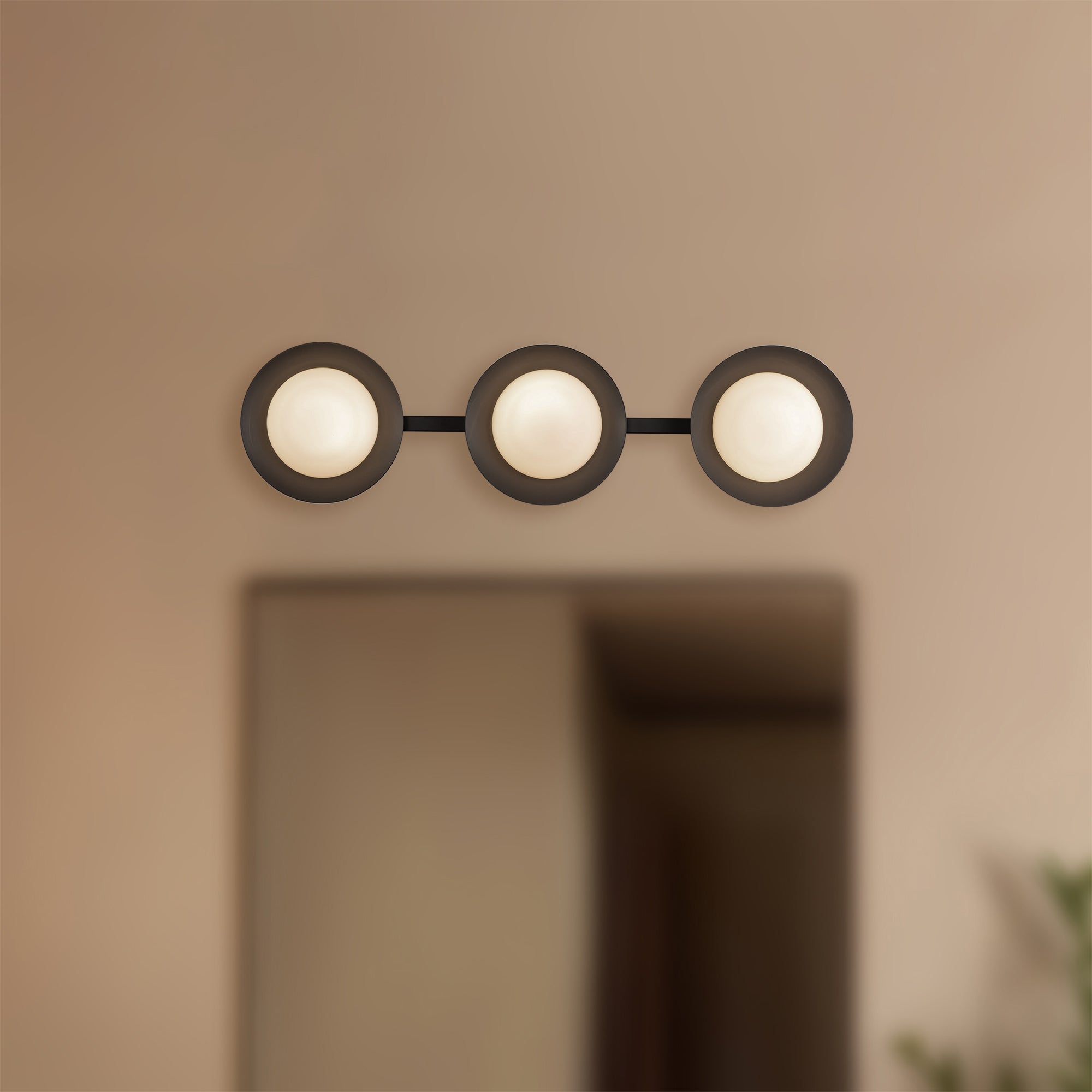 Cleo 23-in Steel Vanity Light
