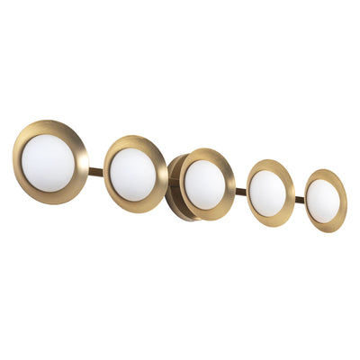 Cleo 36-in Steel Vanity Light