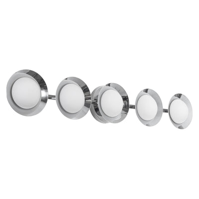 Cleo 36-in Steel Vanity Light