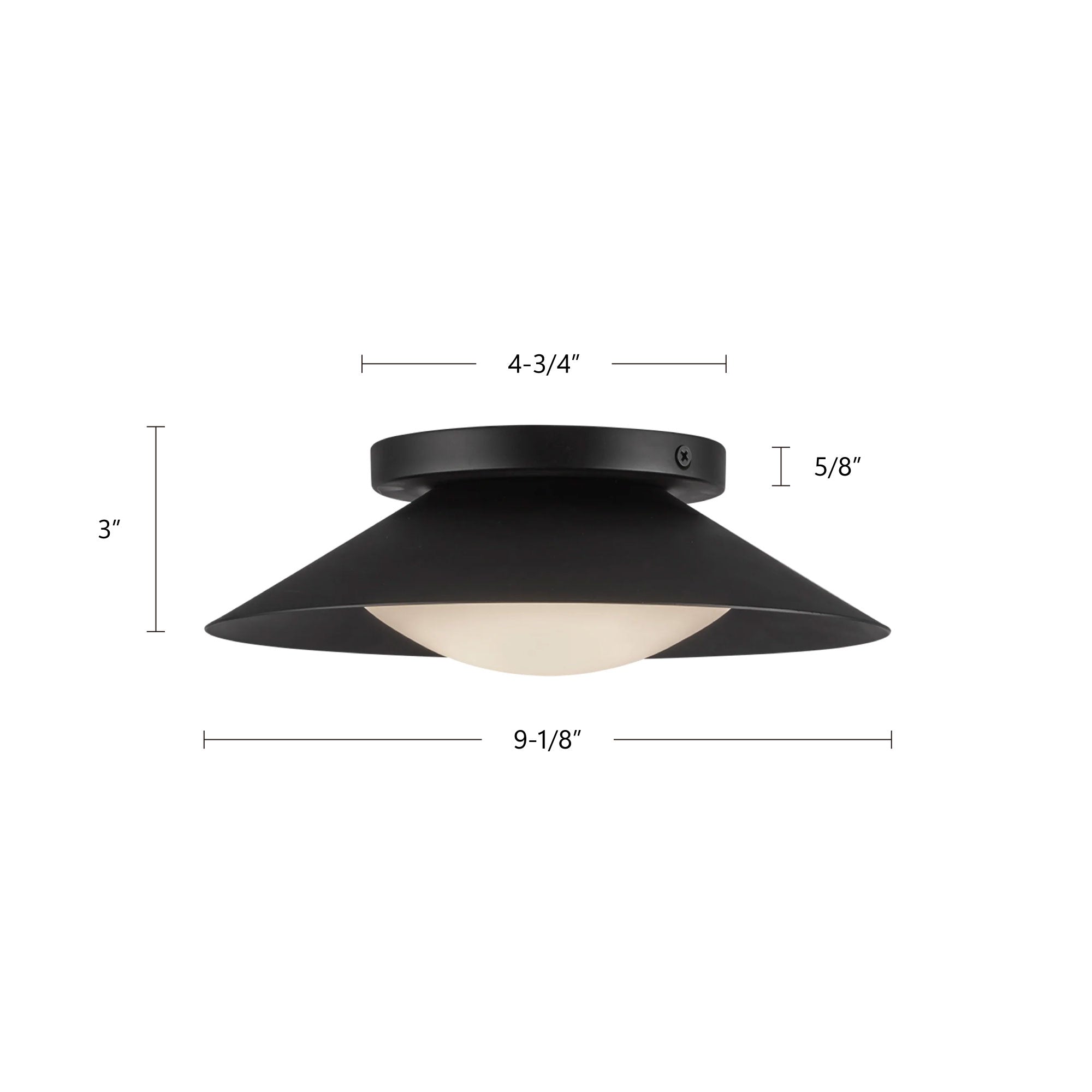 Cleo 9-in Steel Wall Sconce