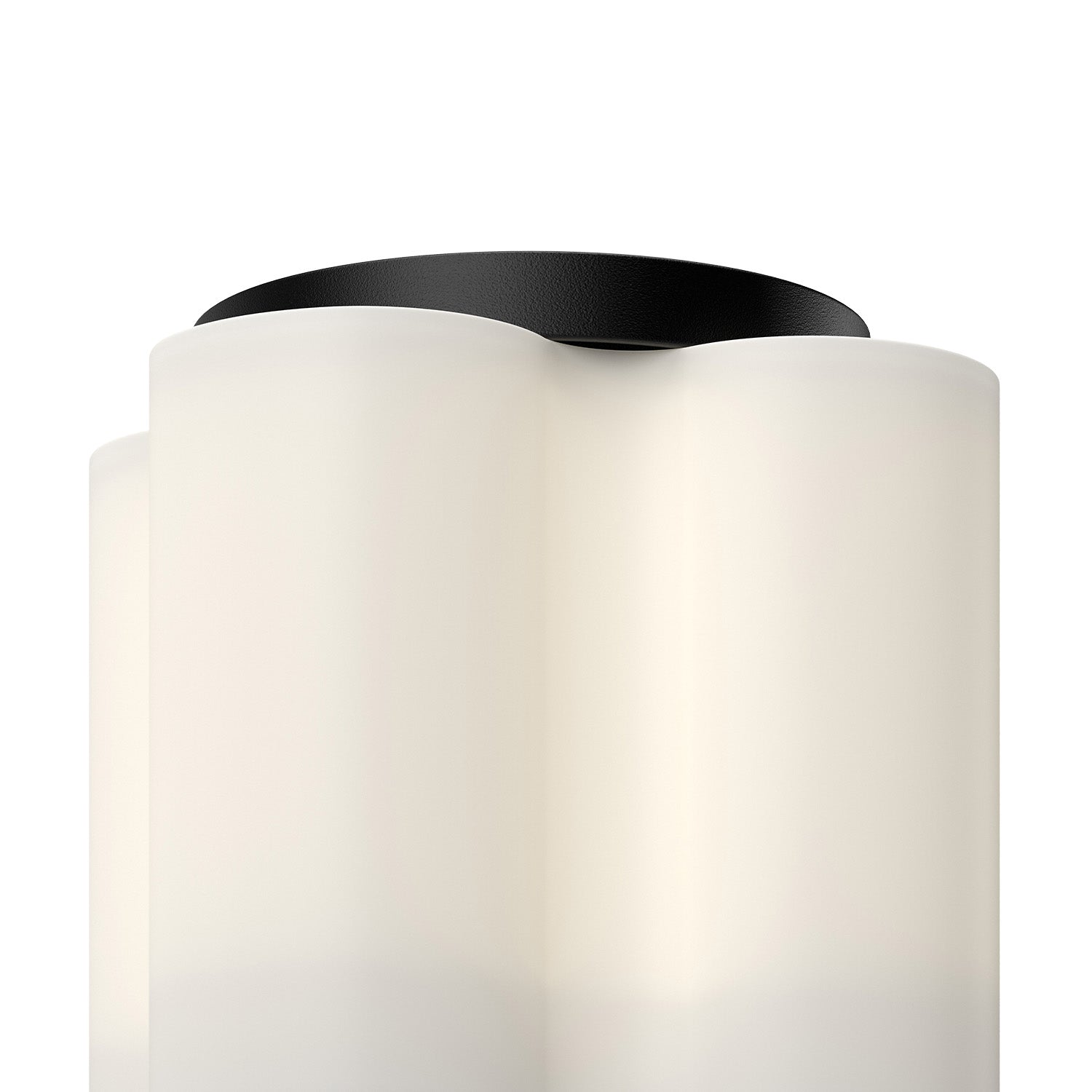 Clover 9-in Aluminum Flush Mount