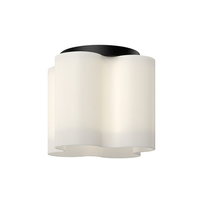 Clover 9-in Aluminum Flush Mount