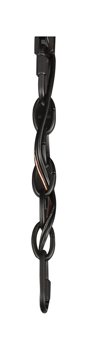 Saloon Chain Matte Black Brass Steel