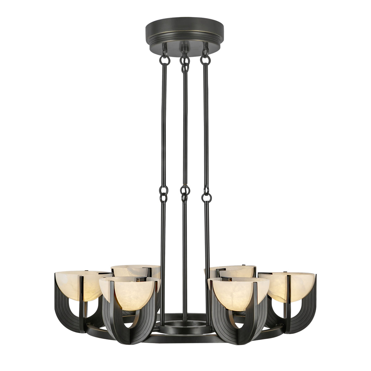 Colette 27-in Steel Chandelier