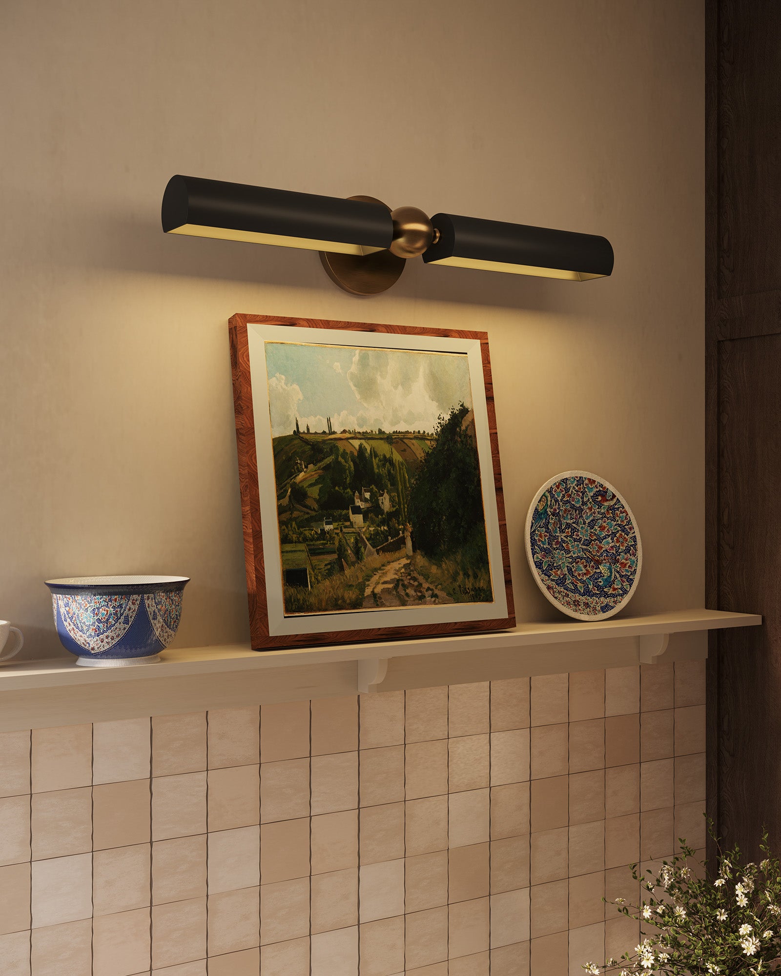 Cole 23-in Steel Picture Light