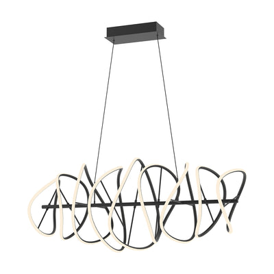 Collide 44-in Aluminum Chandelier