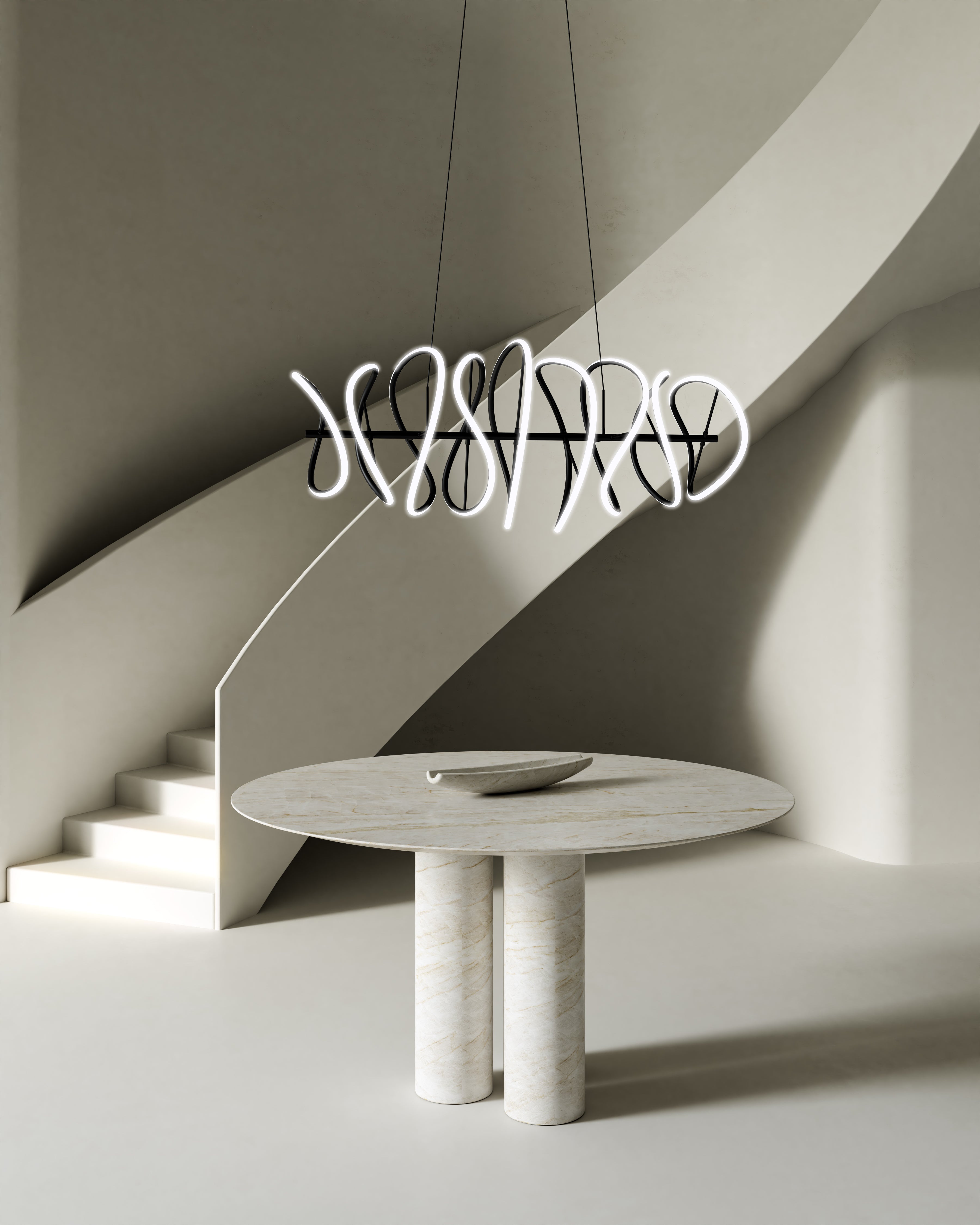 Collide 44-in Aluminum Chandelier
