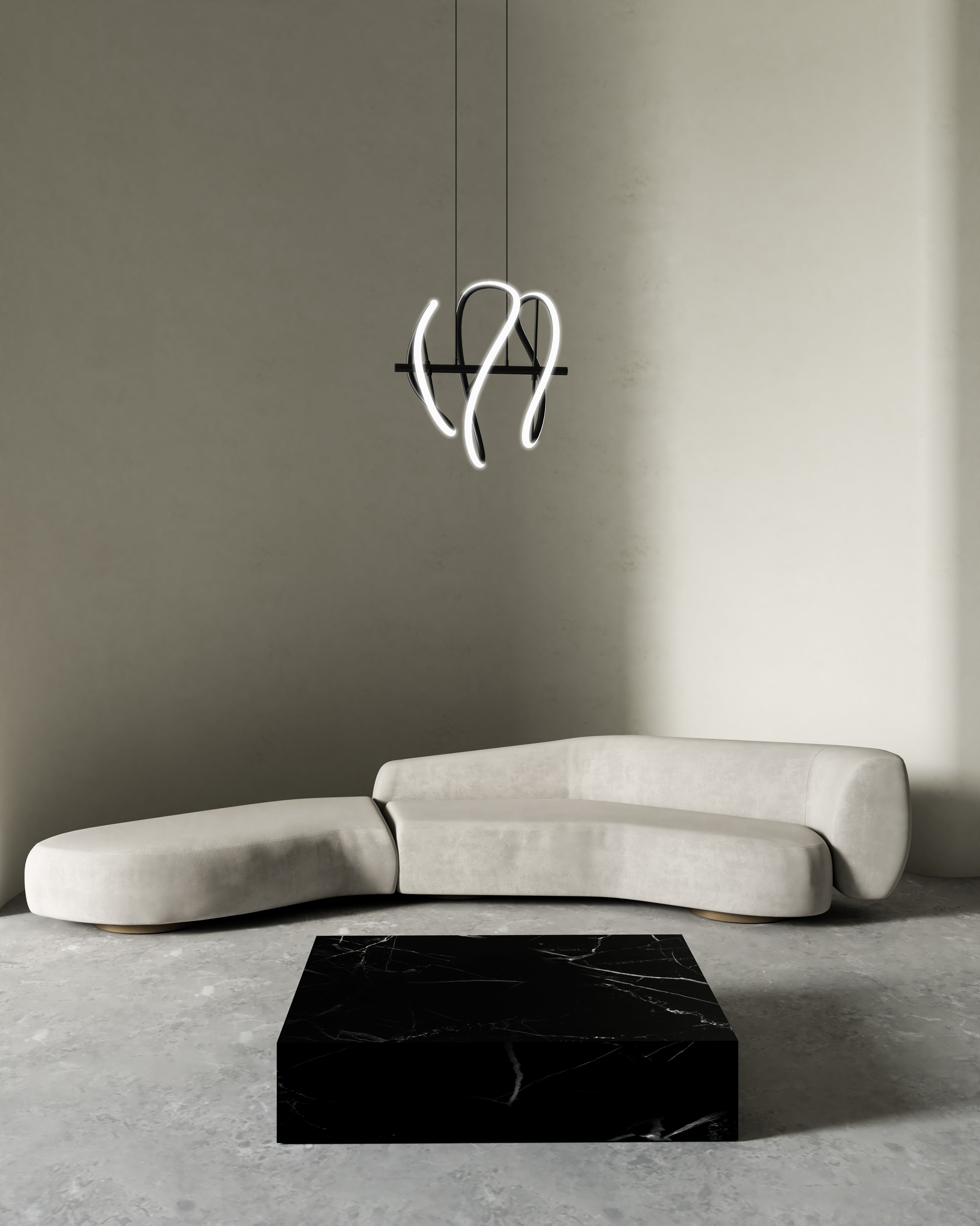 Collide 16-in Aluminum Pendant