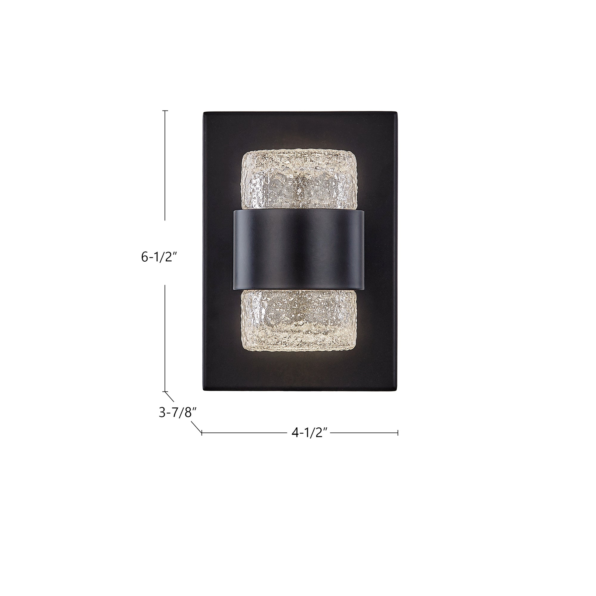 Copenhagen 8-in Aluminum Outdoor Wall Sconce