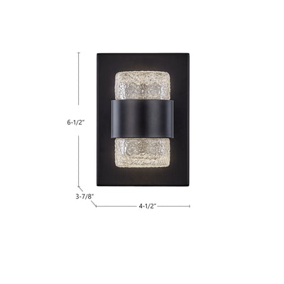 Copenhagen 8-in Aluminum Outdoor Wall Sconce