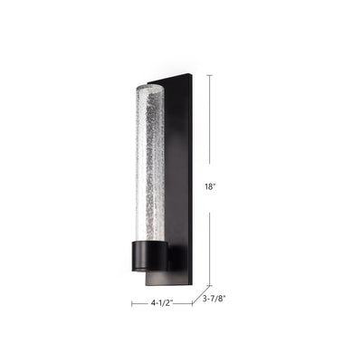 Copenhagen 12-in Aluminum Outdoor Wall Sconce