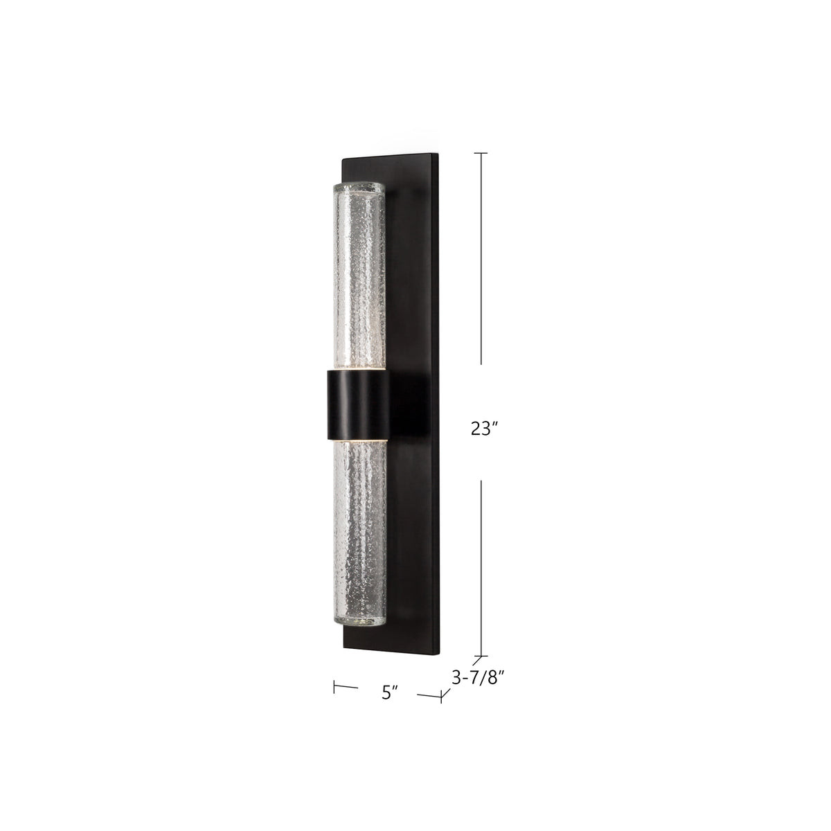 Copenhagen 18-in Aluminum Outdoor Wall Sconce