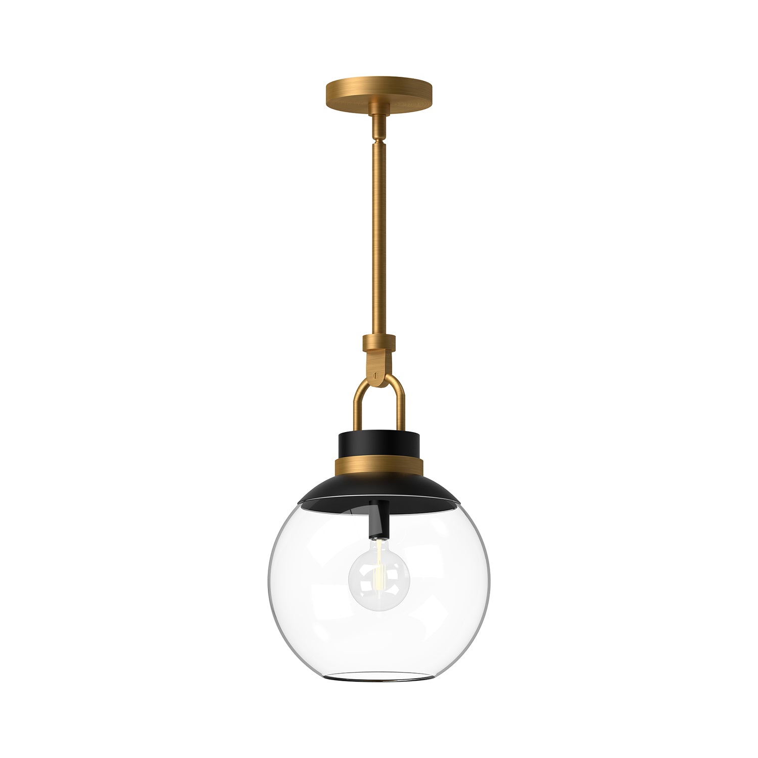 Copperfield 12-in Steel Pendant