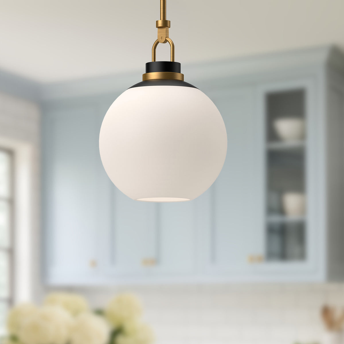 Copperfield 16-in Steel Pendant