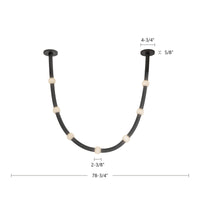 Corda 7-ft Aluminum Pendant