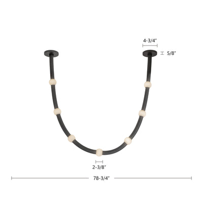 Corda 7-ft Aluminum Pendant