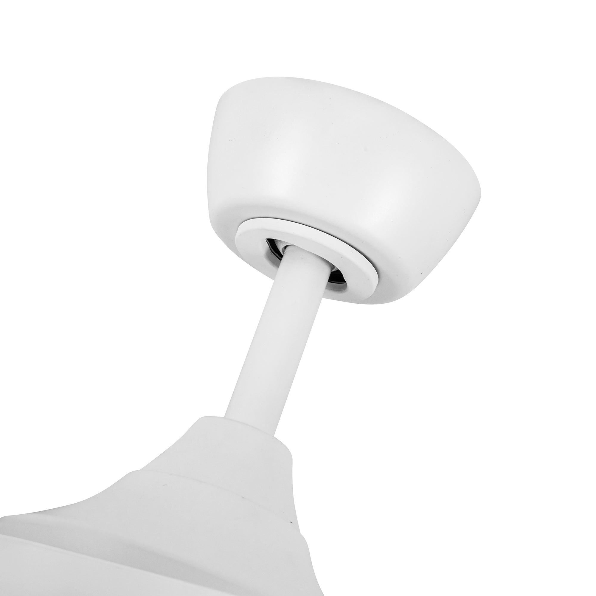 Coronado 56-in Matte White Reversible DC LED Ceiling Fan