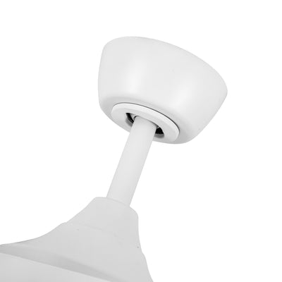 Coronado 56-in Matte White Reversible DC LED Ceiling Fan