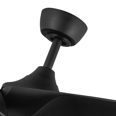 Coronado 60-in Matte Black Reversible DC LED Ceiling Fan