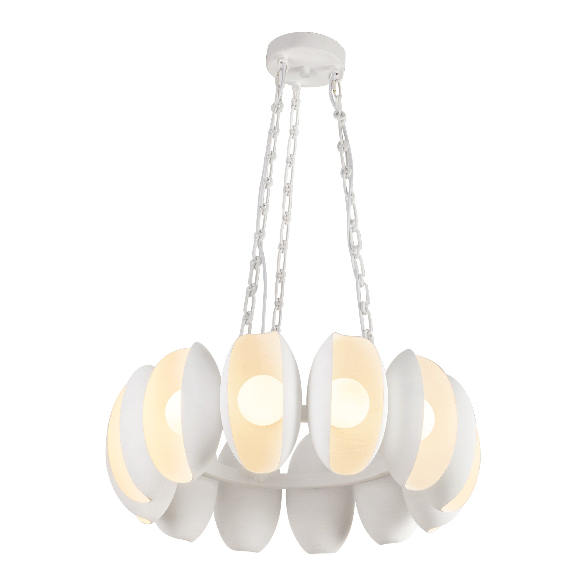 Cortez 25-in Steel Chandelier