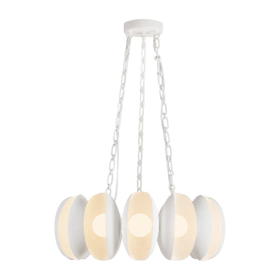 Cortez 25-in Steel Chandelier