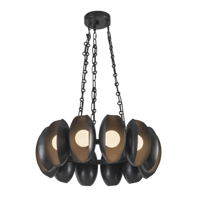 Cortez 25-in Steel Chandelier