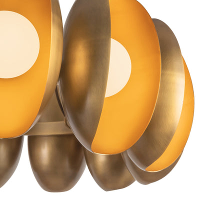 Cortez 25-in Steel Chandelier