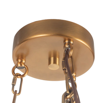 Cortez 25-in Steel Chandelier
