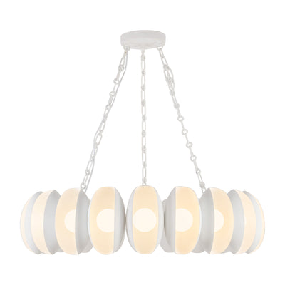 Cortez 37-in Steel Chandelier