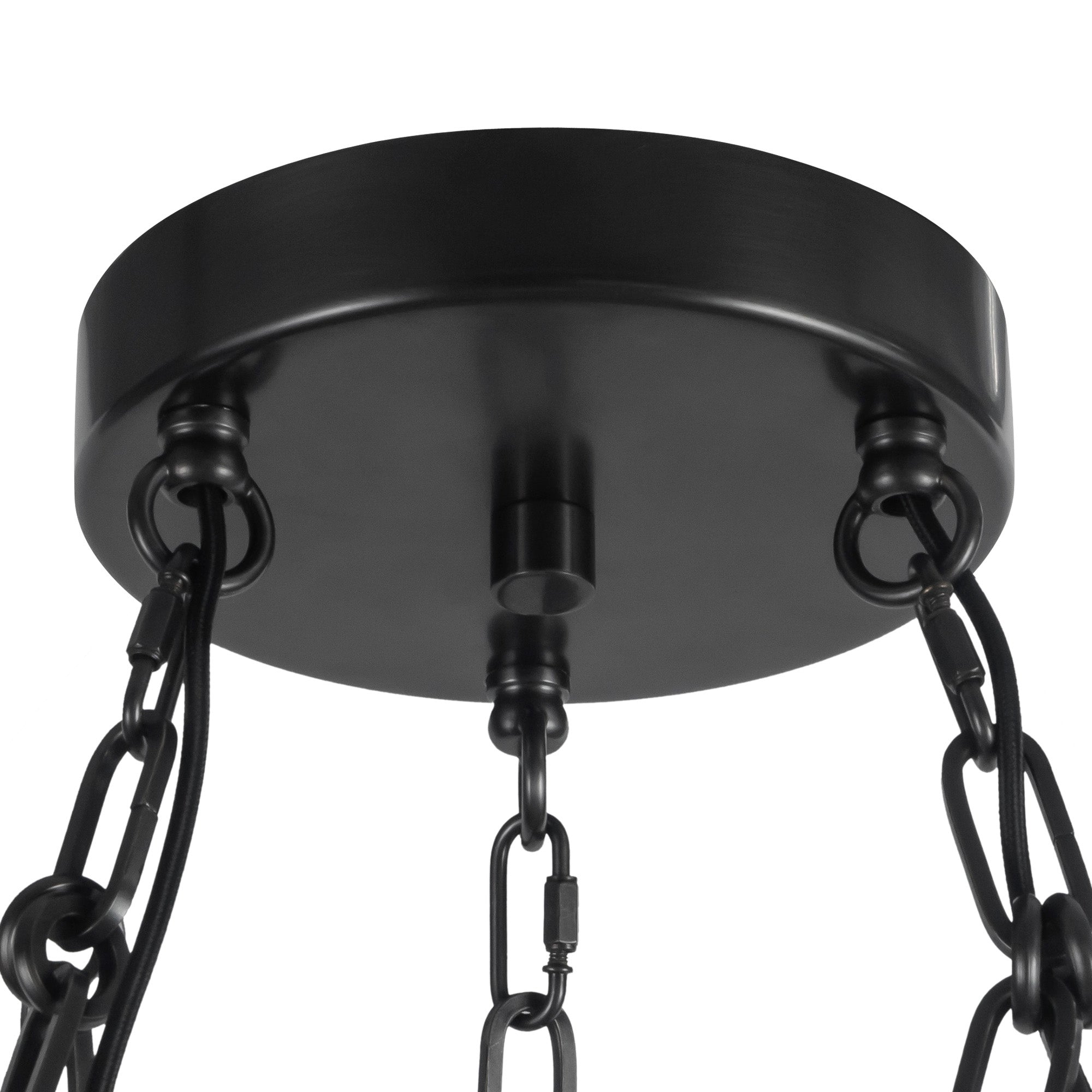 Cortez 37-in Steel Chandelier