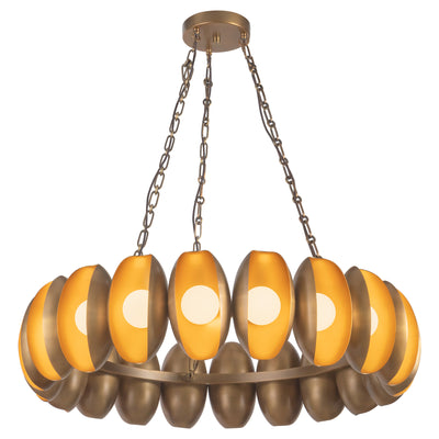 Cortez 37-in Steel Chandelier
