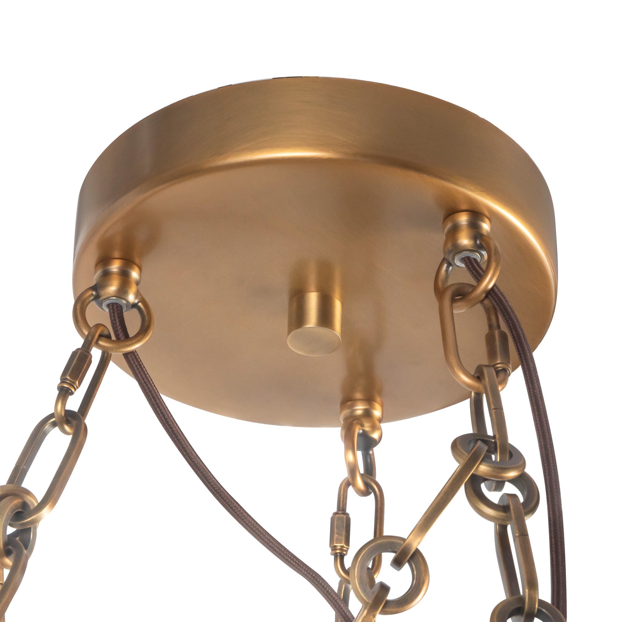 Cortez 37-in Steel Chandelier