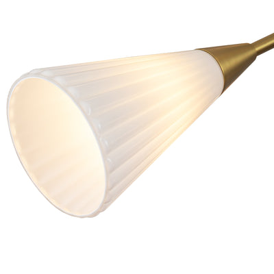 Cosmo 39-in Steel Chandelier