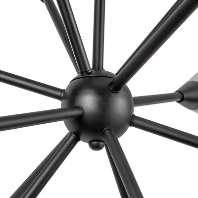 Cosmo 39-in Steel Chandelier