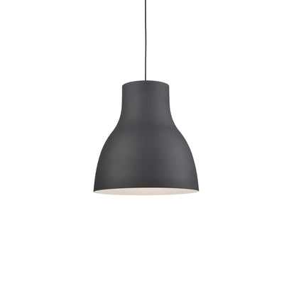 Cradle 24-in Spun Aluminum Bowl Pendant