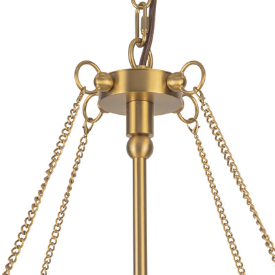 Crosby 33-in Steel Chandelier