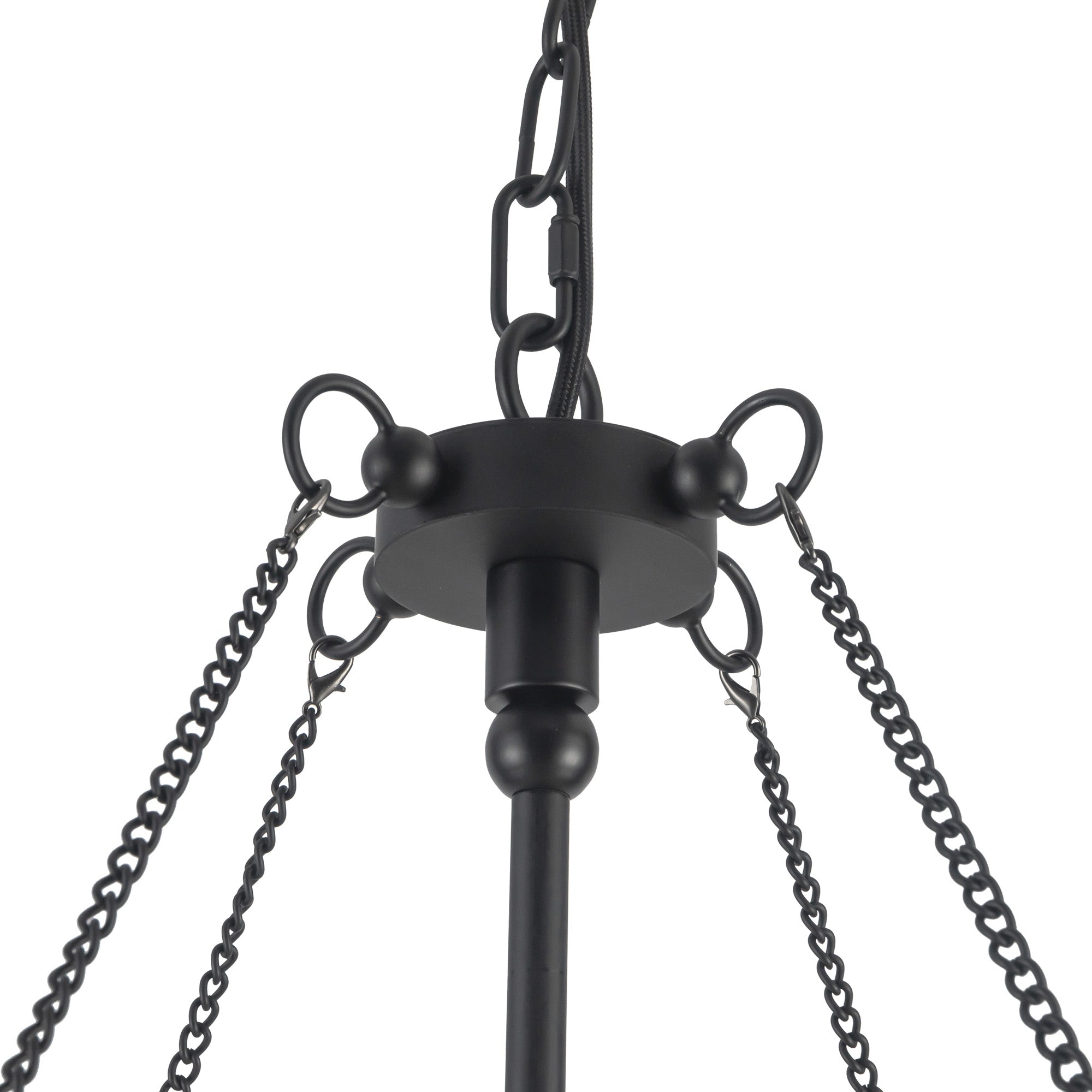 Crosby 33-in Steel Chandelier