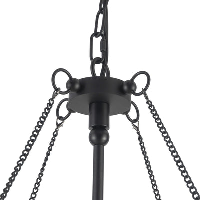 Crosby 33-in Steel Chandelier