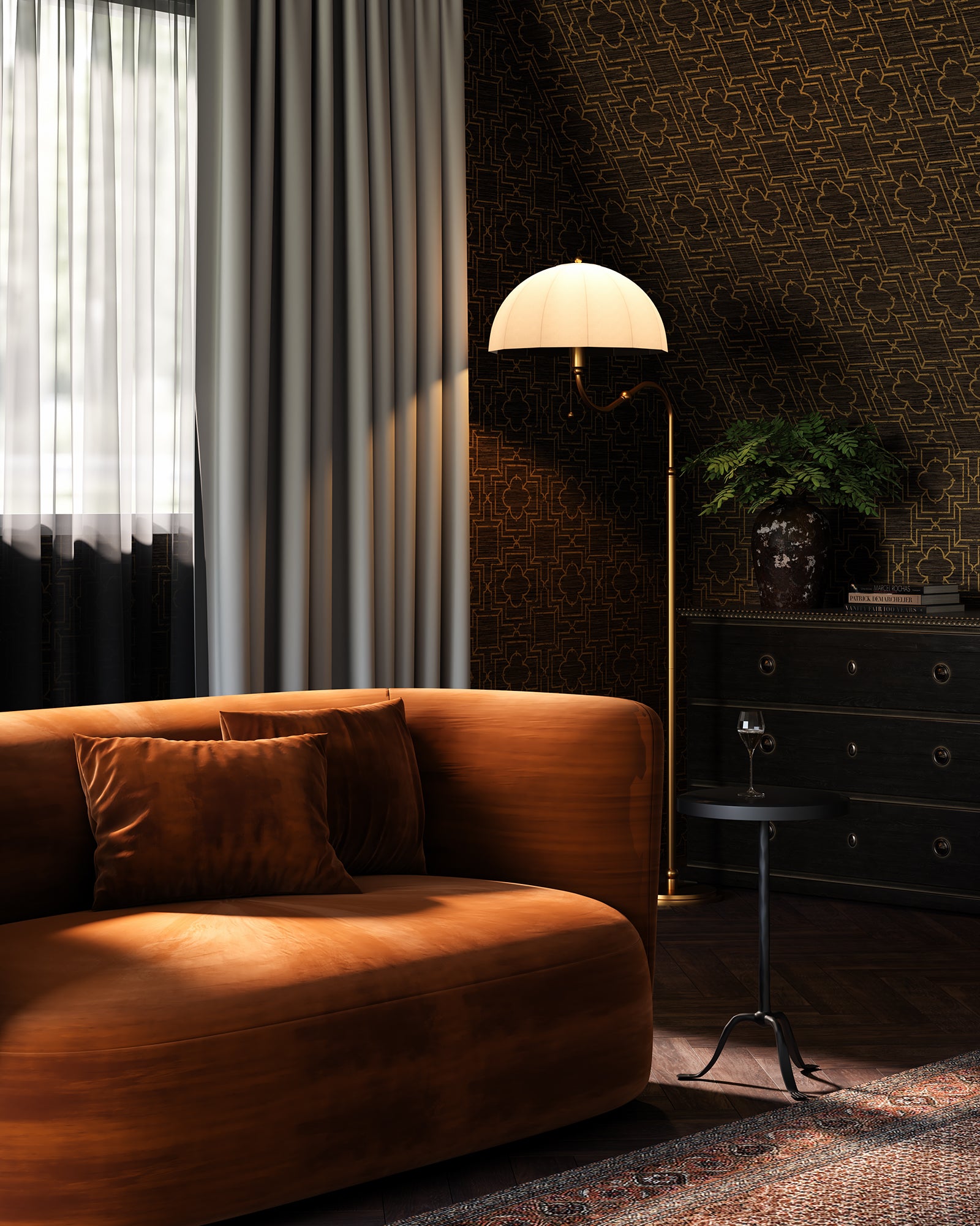 Crosby 68-in Steel Floor Lamp
