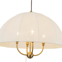 Crosby 24-in Steel Pendant