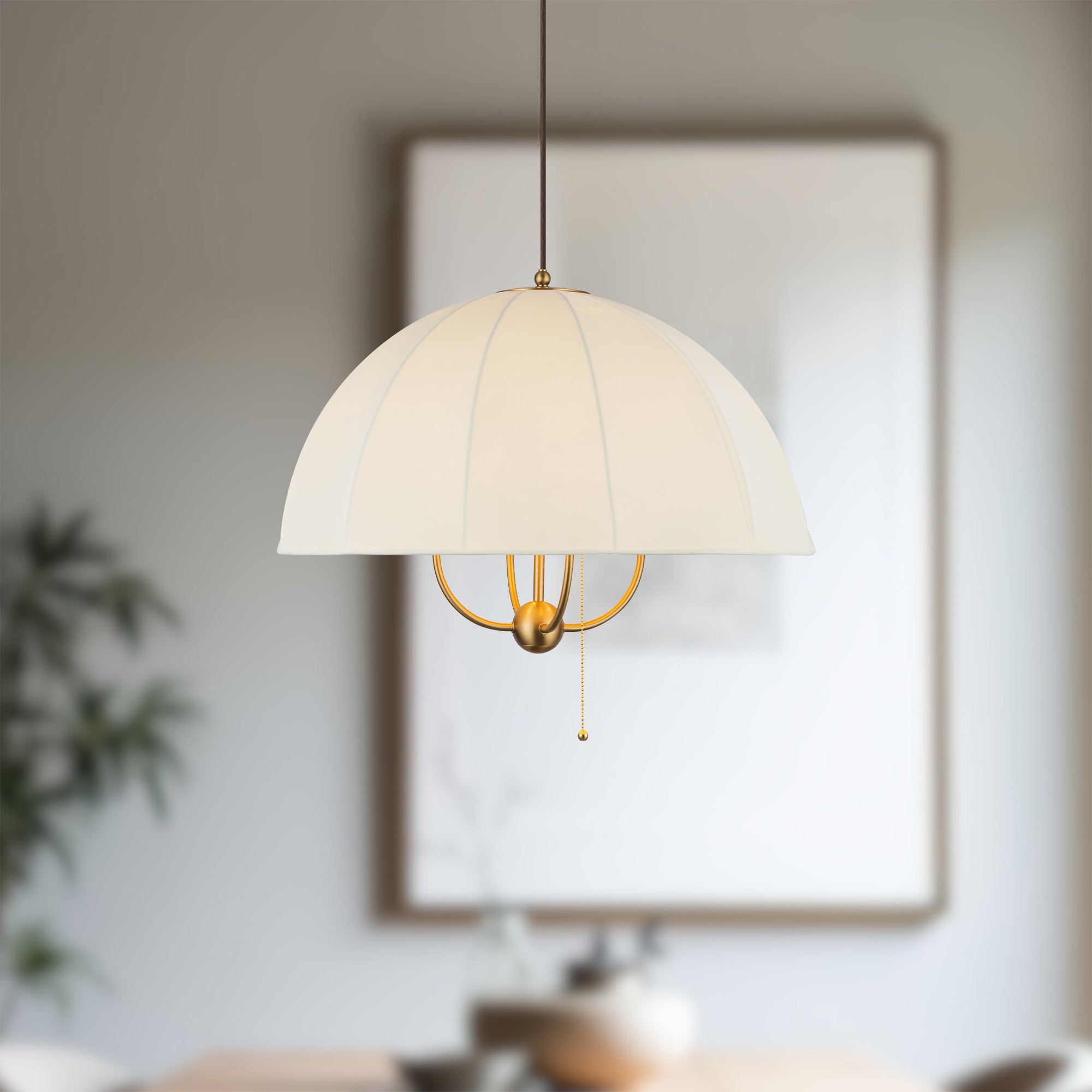Crosby 24-in Steel Pendant