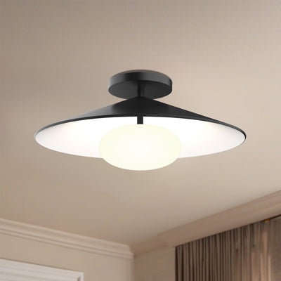 Cruz 15-in Aluminum Flush Mount