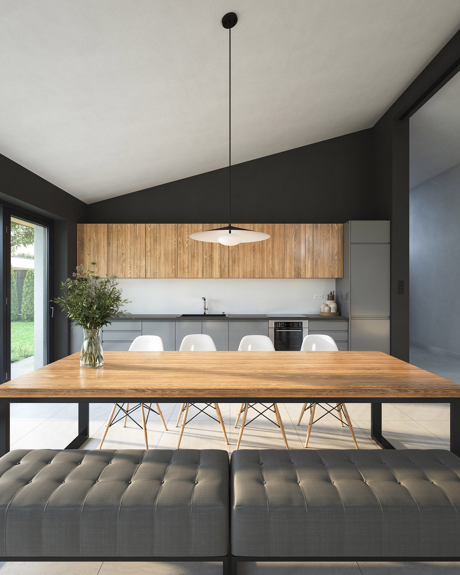 Cruz 24-in Dimmable LED Pendant