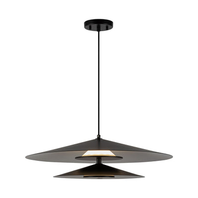 Cruz 24-in Tiered Dimmable LED Pendant