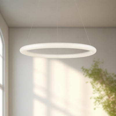 Cumulus Minor 32-in Steel Pendant