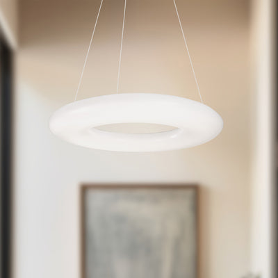Cumulus 24-in Steel Pendant